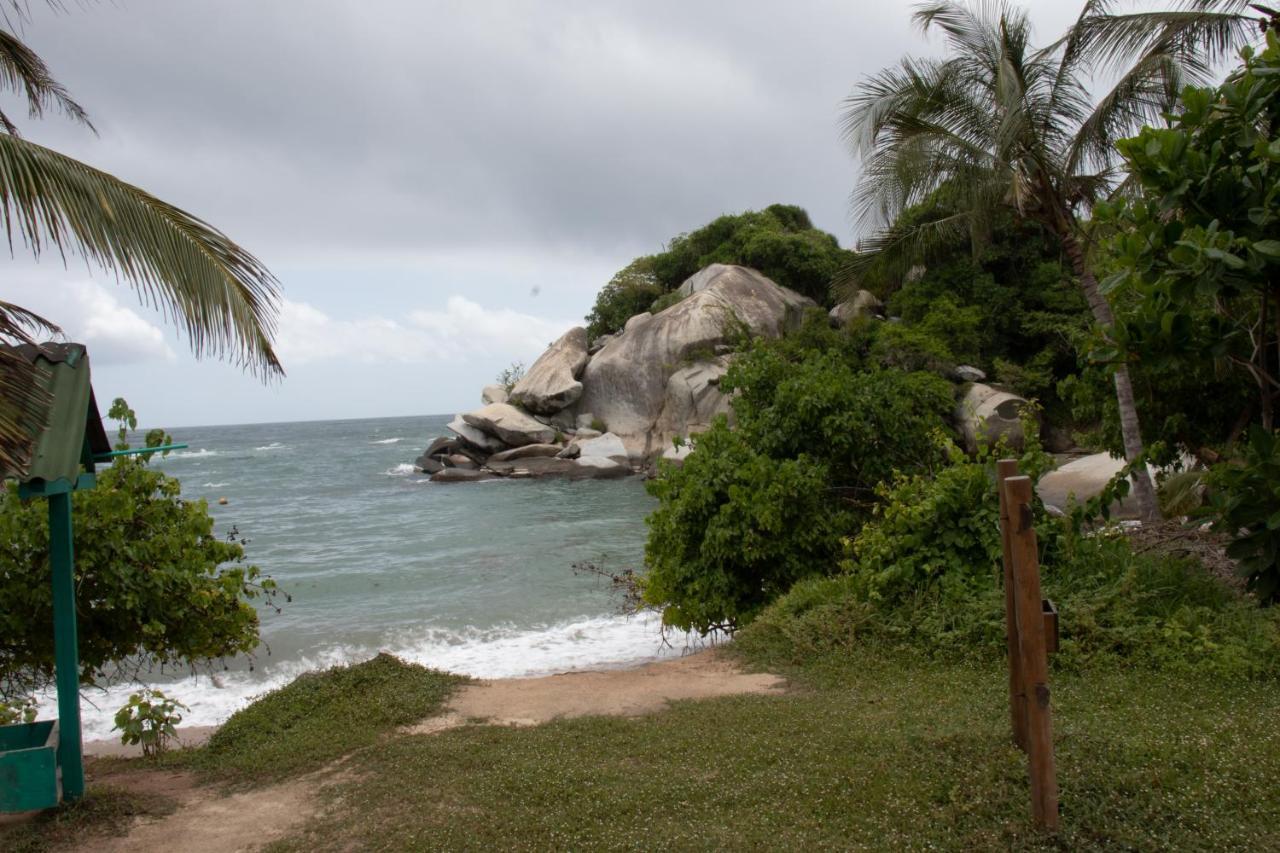 Tiny Houses Unique Tayrona - Dentro Del Parque Tayrona El Zaino Buitenkant foto