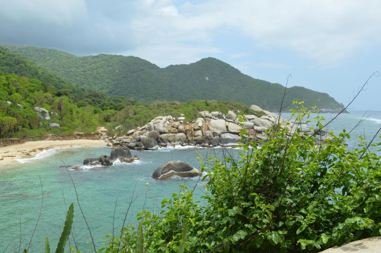 Tiny Houses Unique Tayrona - Dentro Del Parque Tayrona El Zaino Buitenkant foto